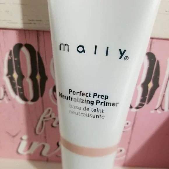 Large Size Mally Perfect Prep Neutralizing Primer Tones Down Redness NEW - Picture 3 of 10